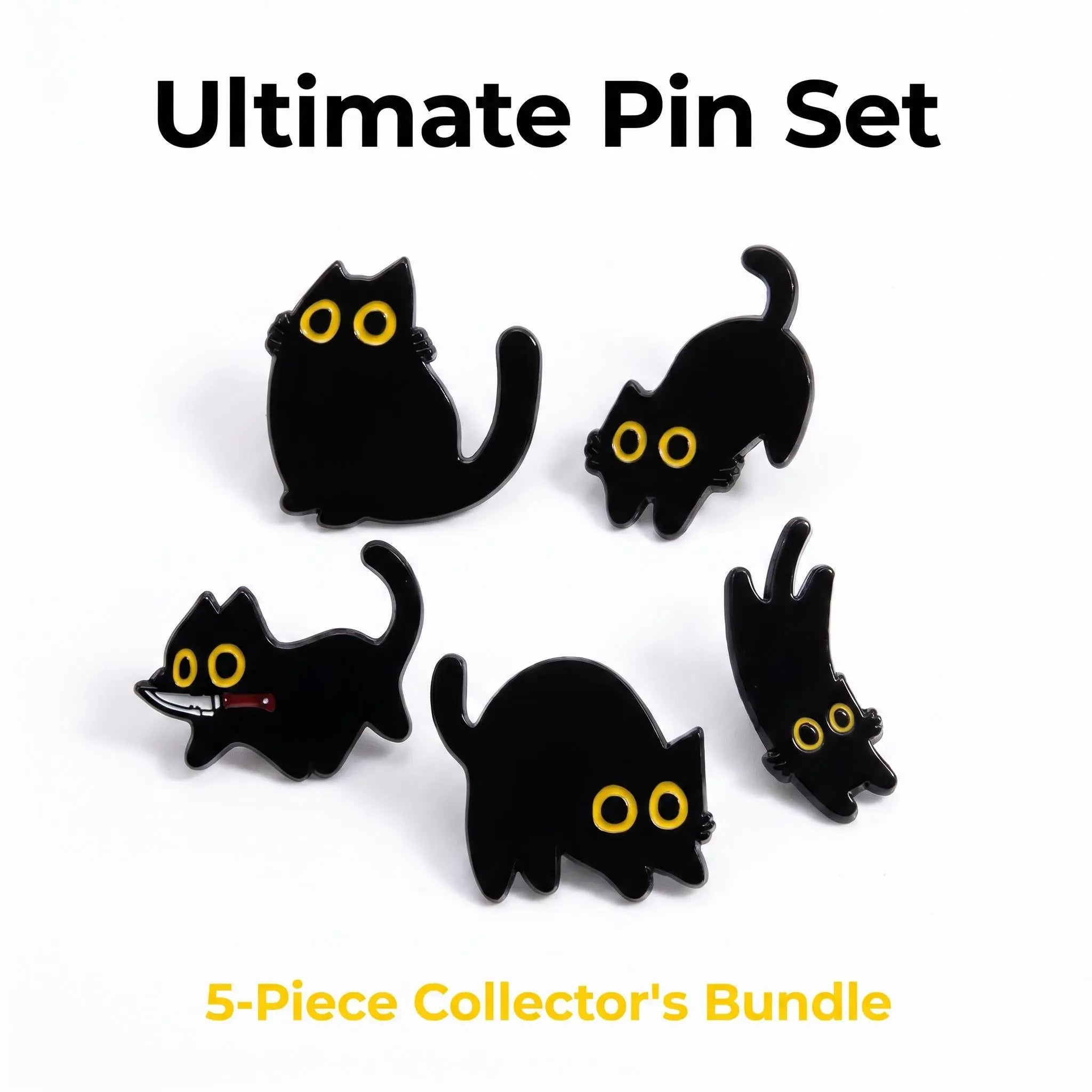 Rick and Morty Enamel Pin Set | Funny Retro Sci-Fi Cartoon 5-Piece Collection