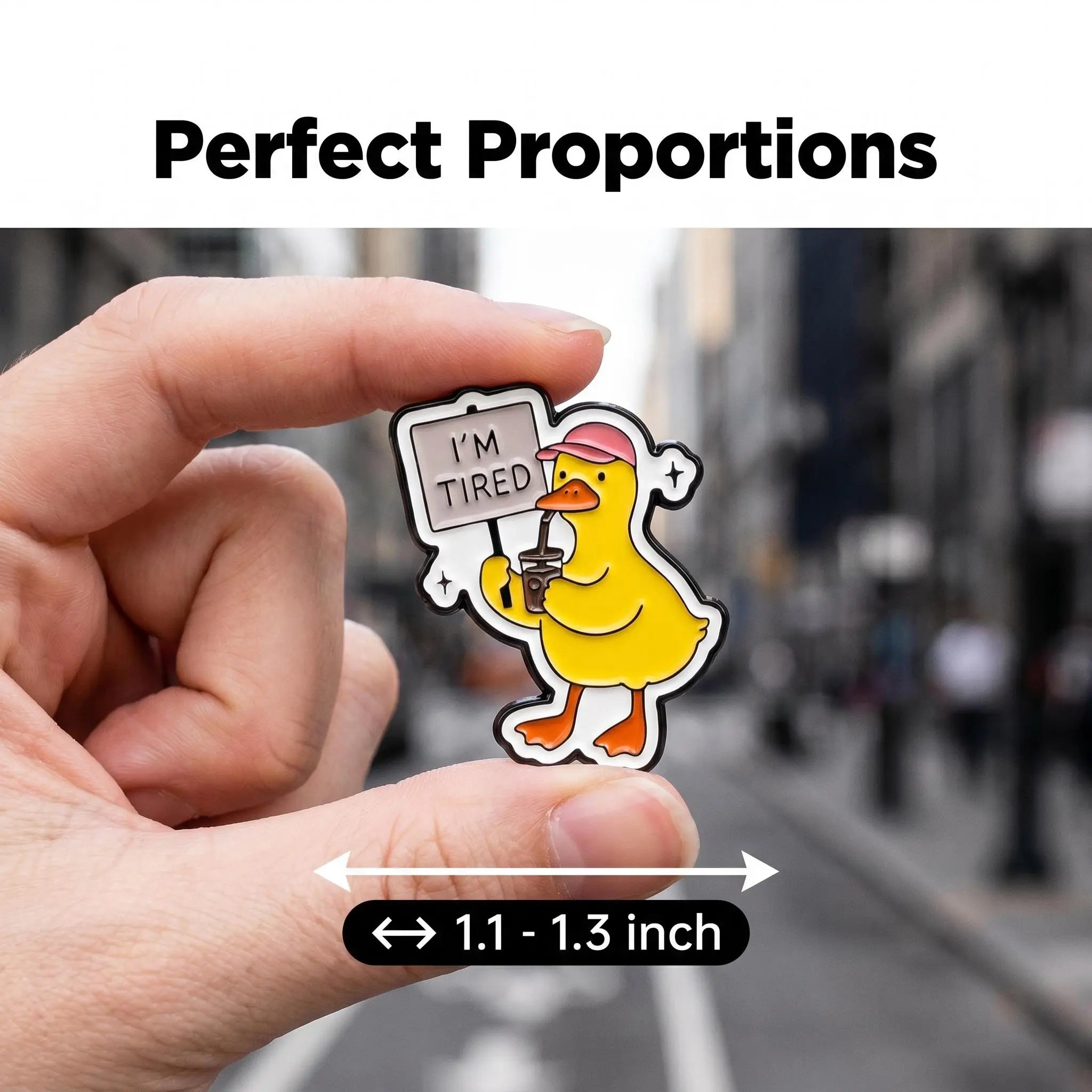 Funny Knife Duck Violence Enamel Pin Set | Sarcastic Office Humor Yellow Duckling Multi-Piece Combo Pack