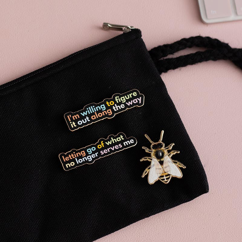 European Honey Bee Enamel Pin | Arkansas, Georgia, Kansas, Louisiana, Maine, Mississippi, Missouri, Nebraska, New Jersey, North Carolina, South Dakota, Tennessee, Utah, Vermont, Wisconsin State Insect