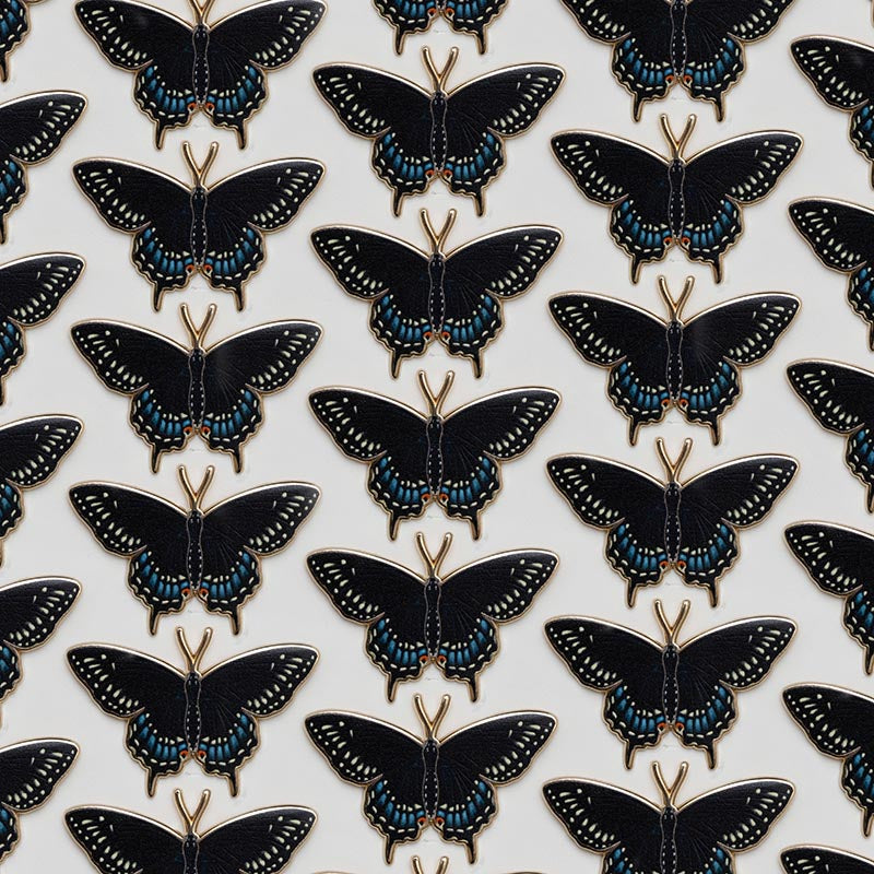 Black Swallowtail Butterfly Enamel Pin | Oklahoma and New Jersey State Insect