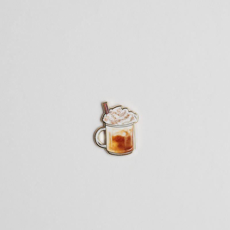 RETIRING Pumpkin Spice Latte Enamel Pin