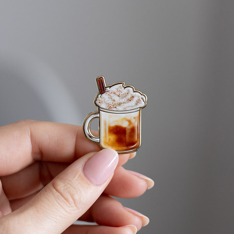 RETIRING Pumpkin Spice Latte Enamel Pin